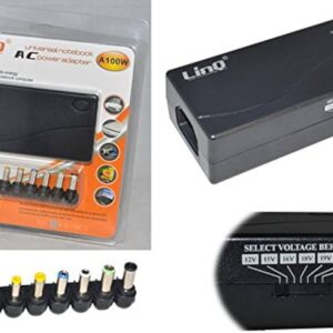 Alimentatore Universale per Notebook 100w con 8 Accessori